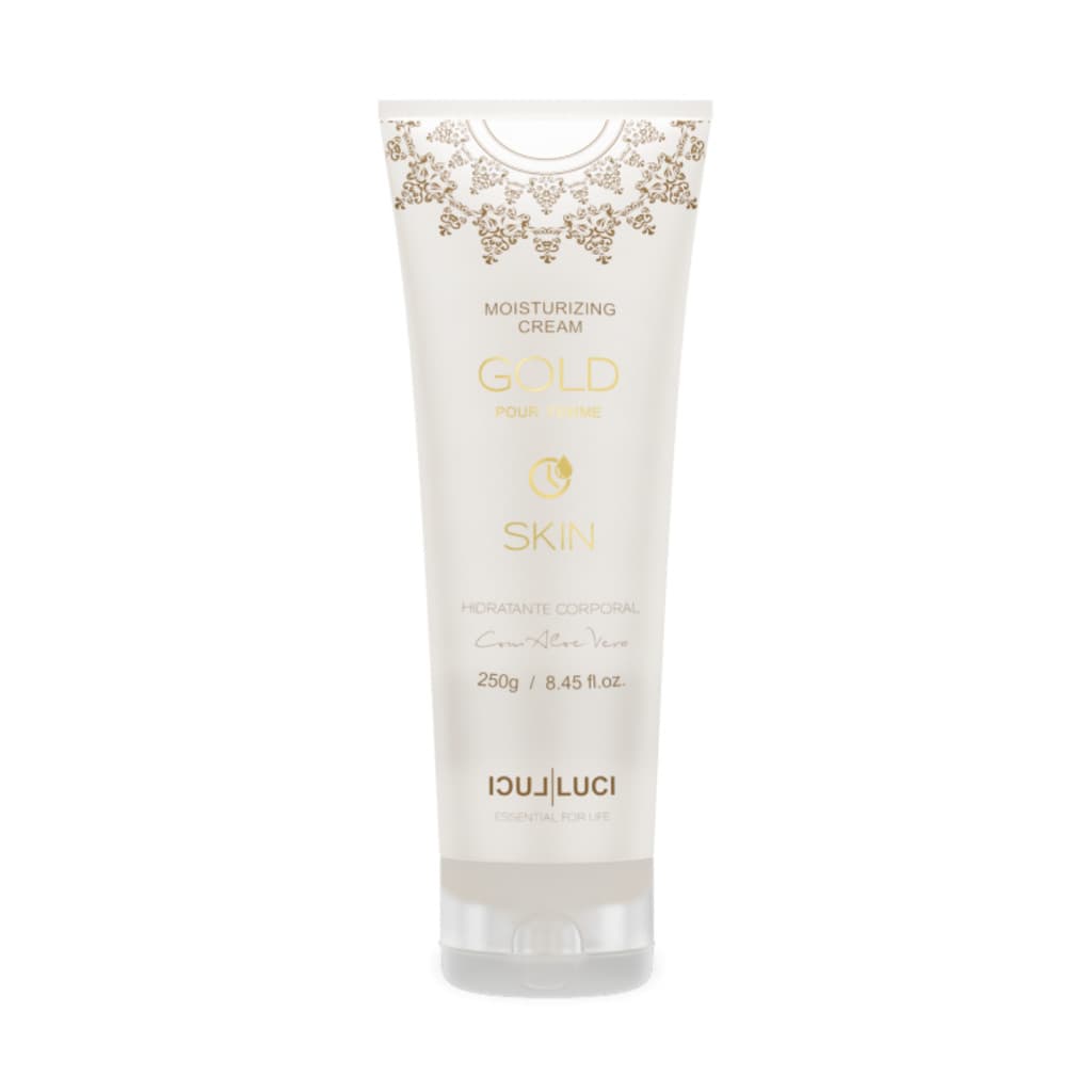 Creme Hidratante F39 Corporal Luci Luci Skin Gold, 250g