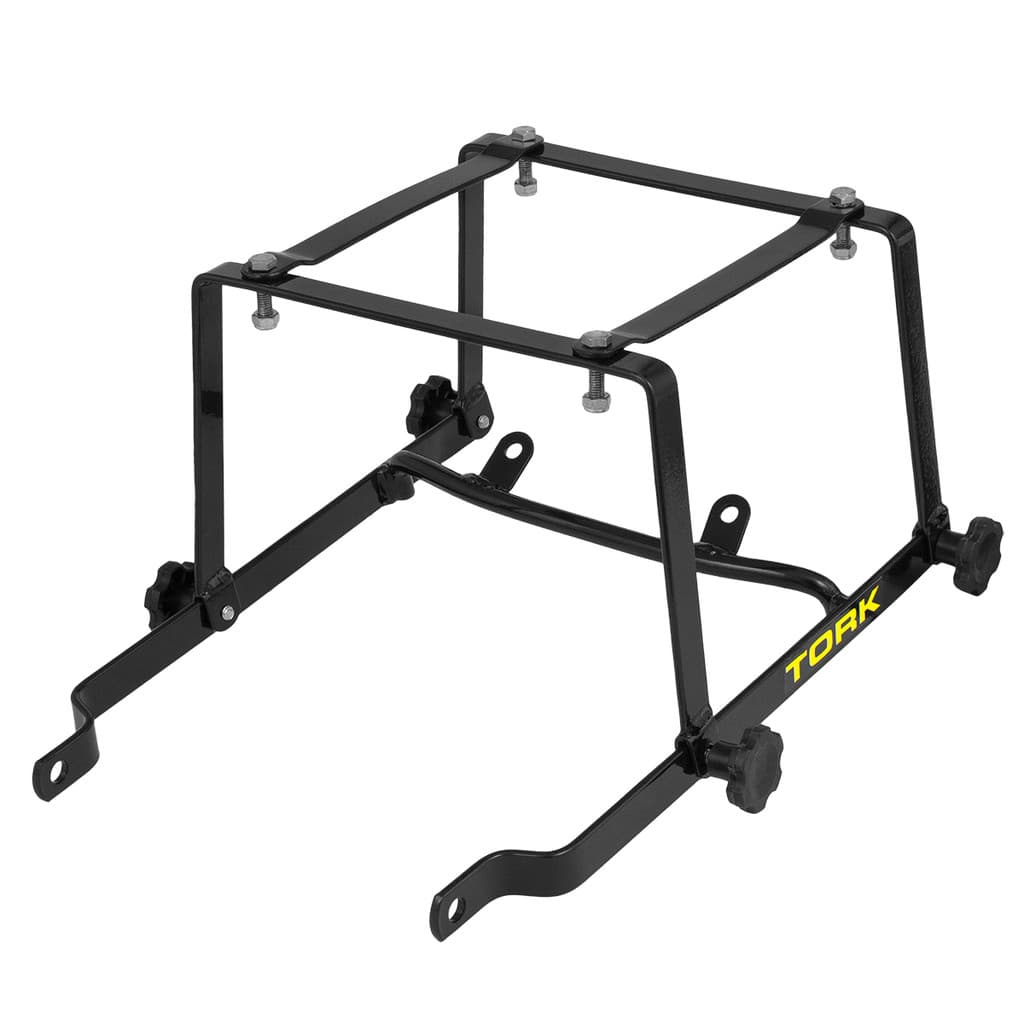 Suporte Para Baú 80/135l Pro Tork Desmontável Moto Compatível Titan 1995 1996 1997 1998 1999