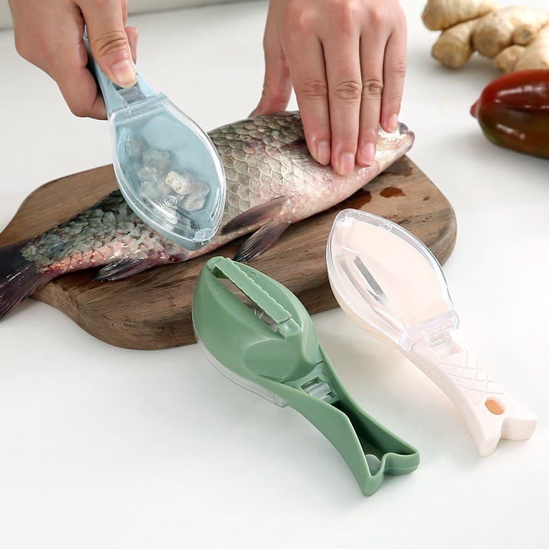 Raspador manual de escamas de peixe para uso doméstico, removedor profissional de escamas de peixe, ferramenta de limpez