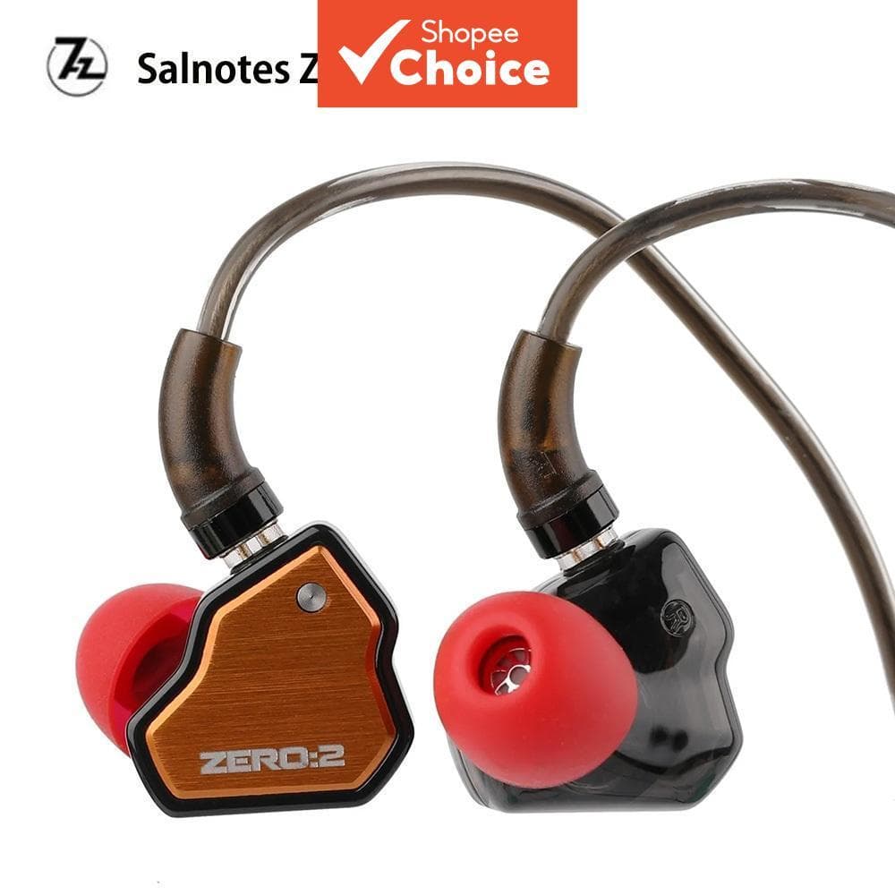 7Hz x Crinacle Zero 2 Atualizado Fone de Ouvido Intra-Auricular com Cabo OFC e Driver Dinâmico de 10mm para Músicos