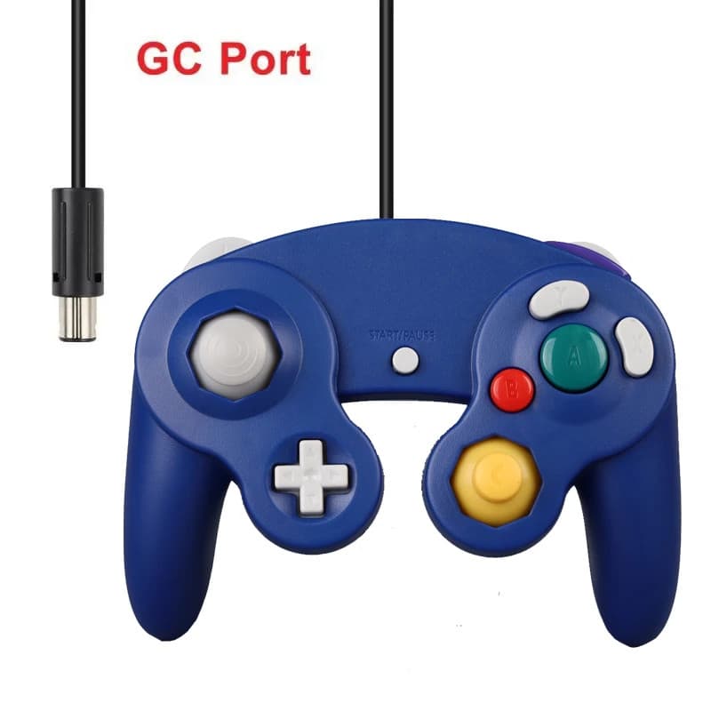 Controle Com Fio Compativel com Nintendo GameCube e Wii