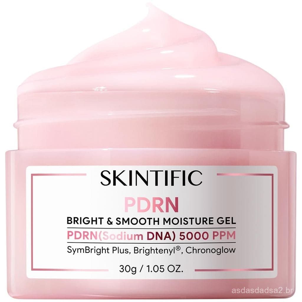 Gel Hidratante TIFICPDRN, hidratante facial iluminador contendo 5000PPMPDRN, creme em gel hidratante, textura fina, adeq