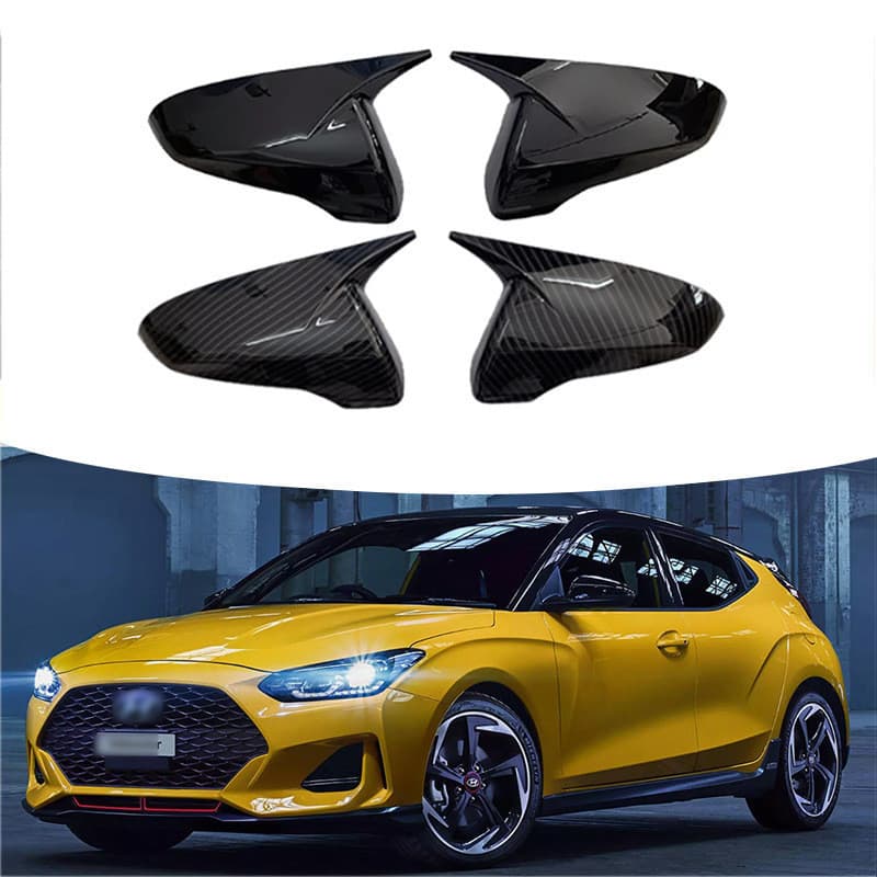 Adequado para 18-23 hyundai Fit hyundai Veloster invertendo espelho capa espelho retrovisor escudo reflexivo fábrica pro