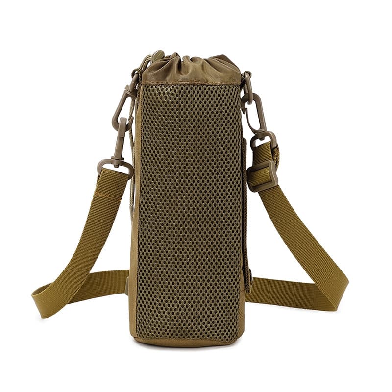 Porta-copos para garrafa de água de viagem Mochila de transporte portátil de um ombro