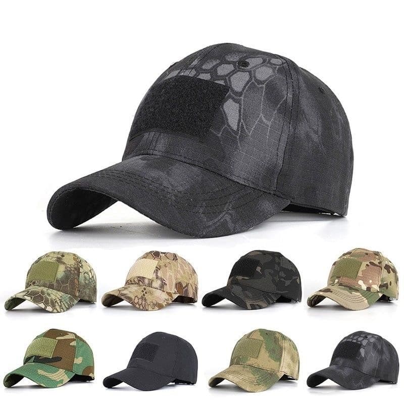 Boné de beisebol camuflado tático do exército, chapéu de beisebol mágico, esportes ao ar livre, pesca, protetor solar, r