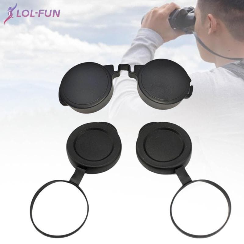 [Brcolaxi1] Tampas De Lente Binocular De Substituição Direta , Resistente , Fácil Instalação , Peça De Telescópio 10x42