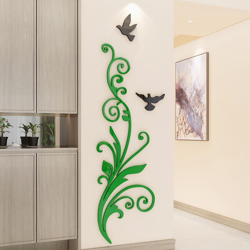 Huateng moderno simples adesivos auto-adesivo jantar sala de estar entrada decoração da parede TV fundo parede 3d tridim