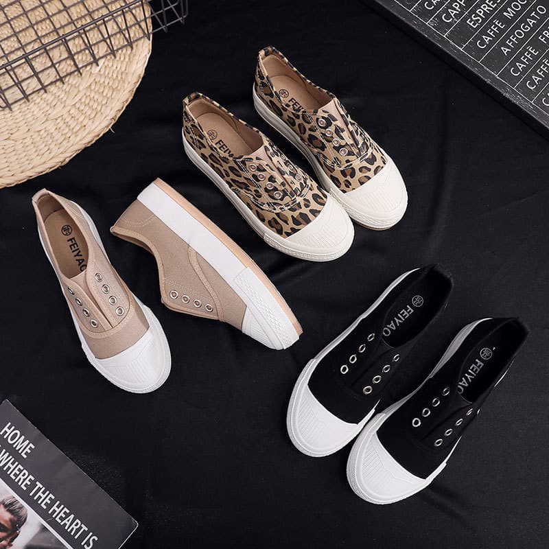 2026 primavera de venda quente novo estilo primavera estilo sola grossa aumentada versão coreana sapatos femininos pesso