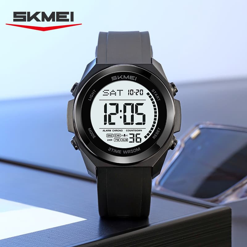 SKMEI Venda Quente Estudante Esportes Relógio Eletrônico Elegante Multifuncional Luminoso Relógio Simples