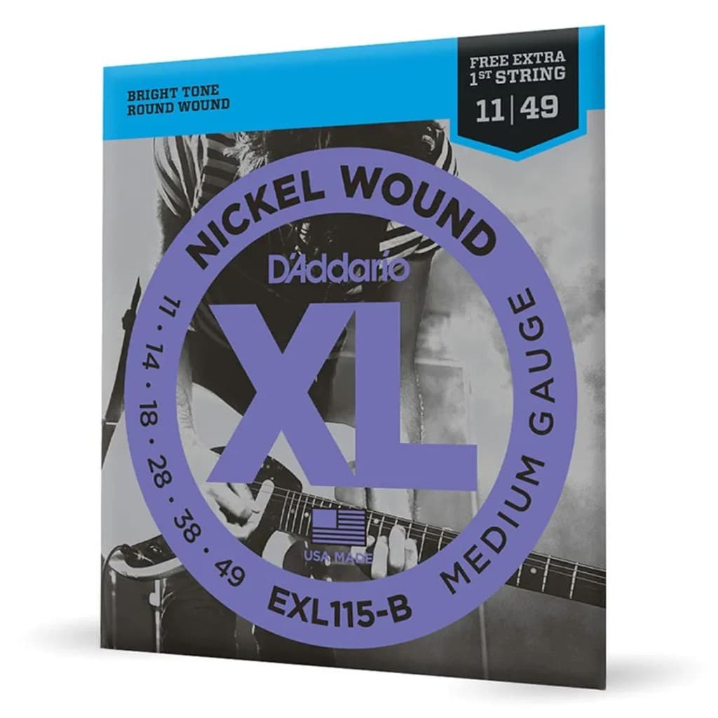 Encordoamento Daddarío para Guitarra .011 EXL115-B