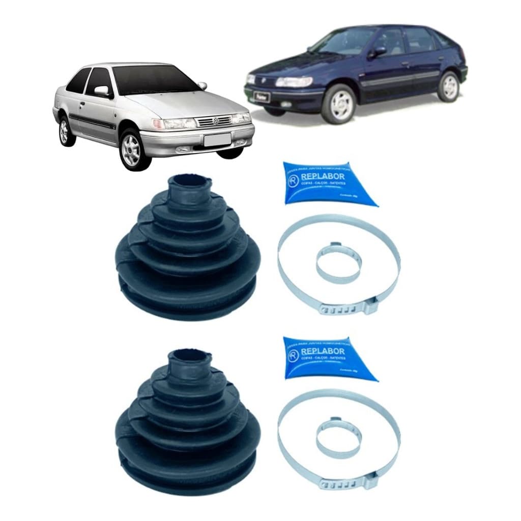 Par Coifa Homocinetica Roda Vw Santana Escort Logus
