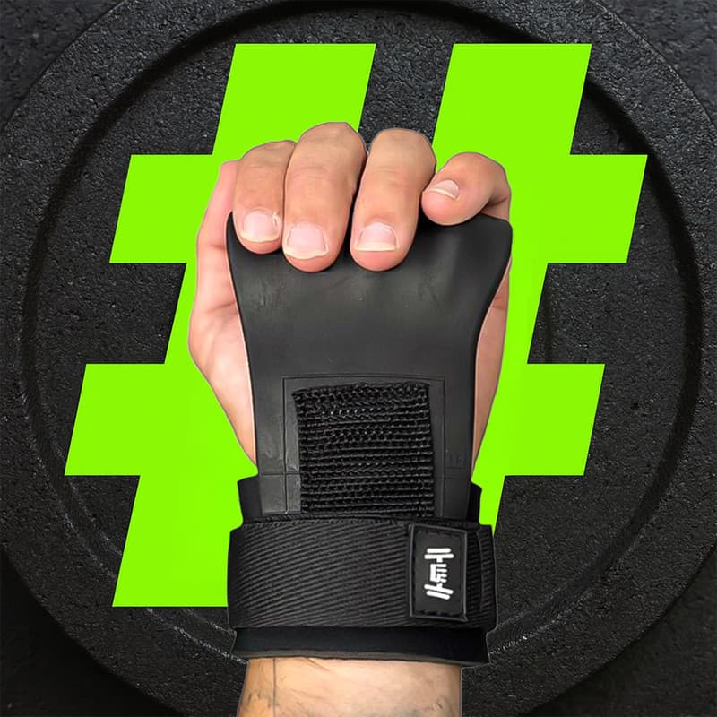 Luva Apoio Power Grip Resistência Garantida Academia Premium Original