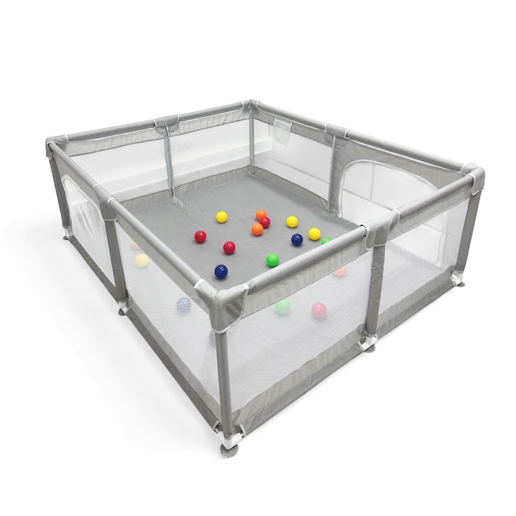 Cercadinho Bebe Infantil com klit de 20 Bolinhas Coloridas