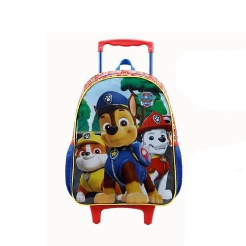 Mochila Rodinha Patrulha Canina X2 11770 - Xeryus