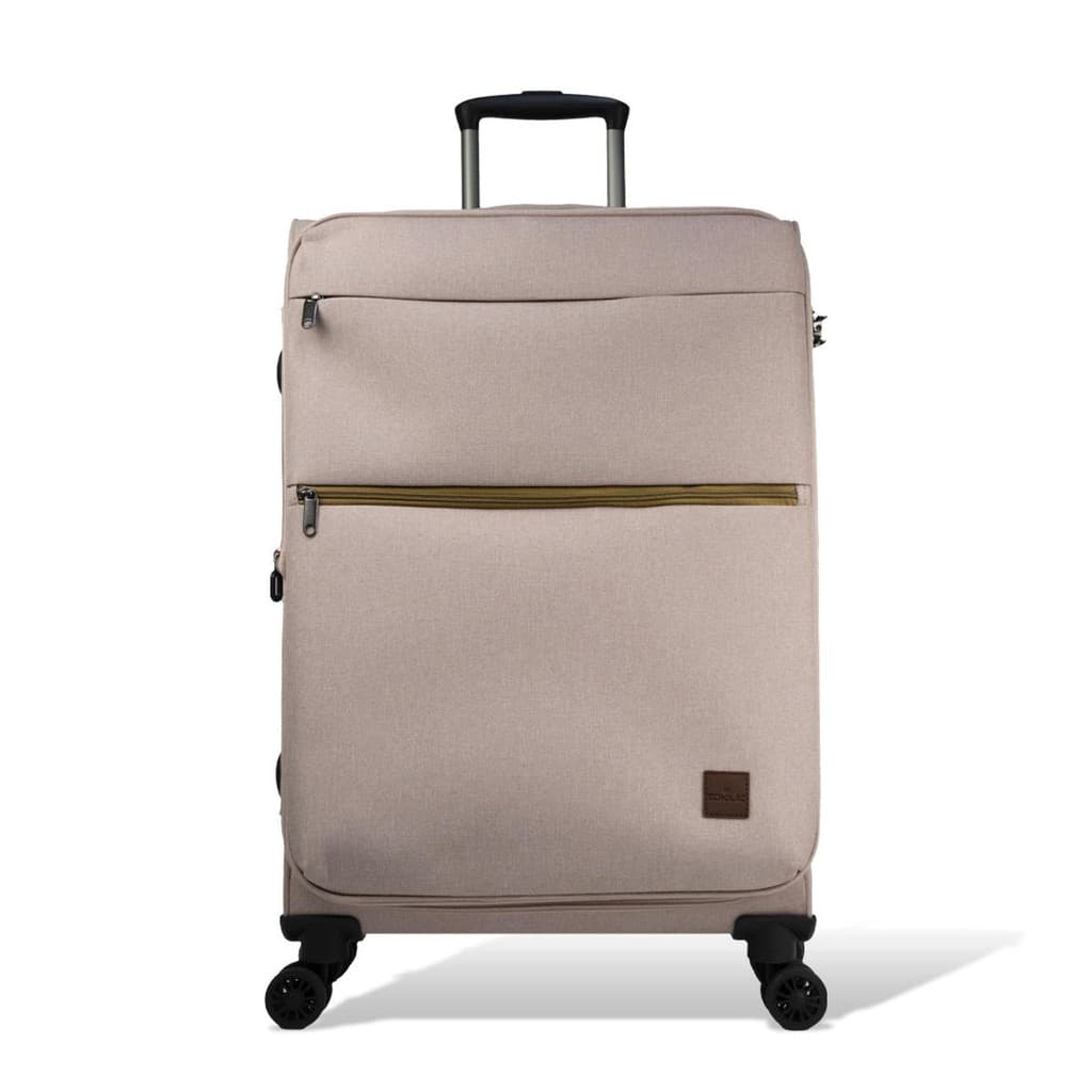 Mala Grande 32kg Poliéster com Rodas Giro 360º Soft Line Echolac