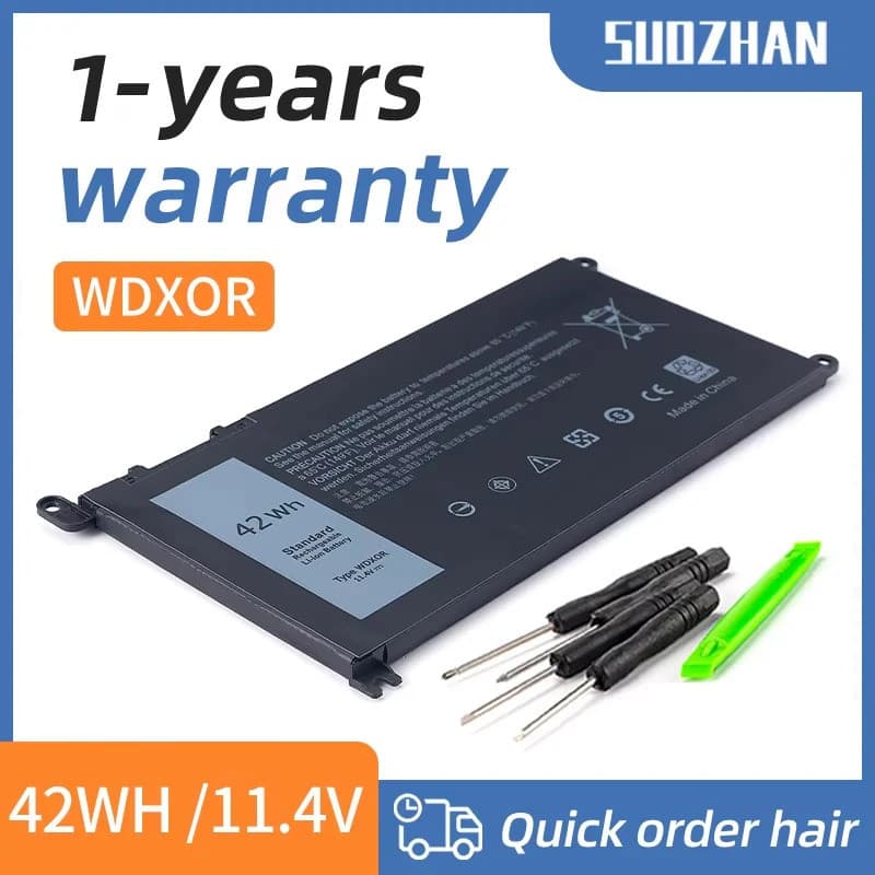 SUOZHAN Nova Bateria WDXOR Para Dell Inspiron 7000 15 7560 5538 5567 5568 P61F 14 7460 5468 7569 7472 7570 7560 WDX0R T2