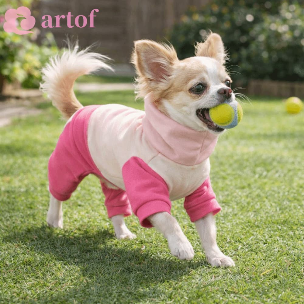 Macacões Para Cachorros ARTOF , Roupas Quentes À Prova De Vento Cães De Inverno Macias Elásticas E Confortáveis Quatro P