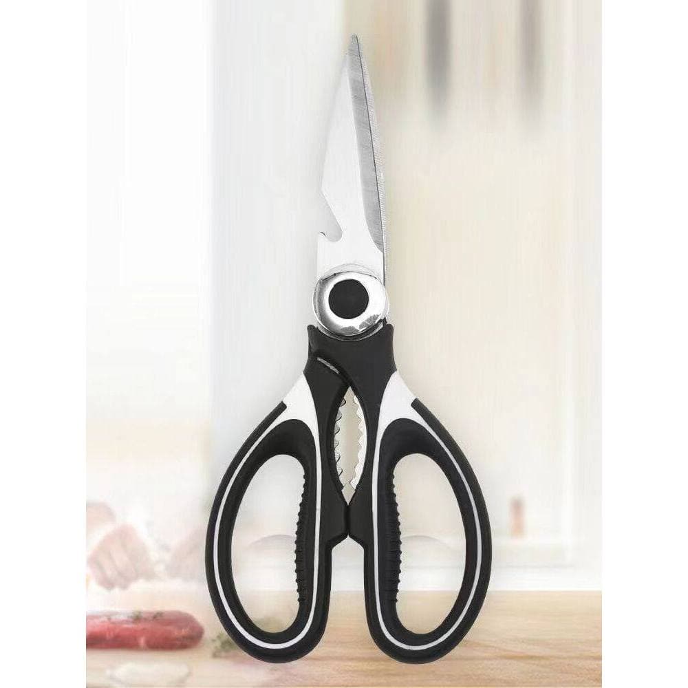 Tesoura de cozinha multifuncional para matar peixes, corte especial de vegetais, churrasco, frango, pato, ossos, tamanho
