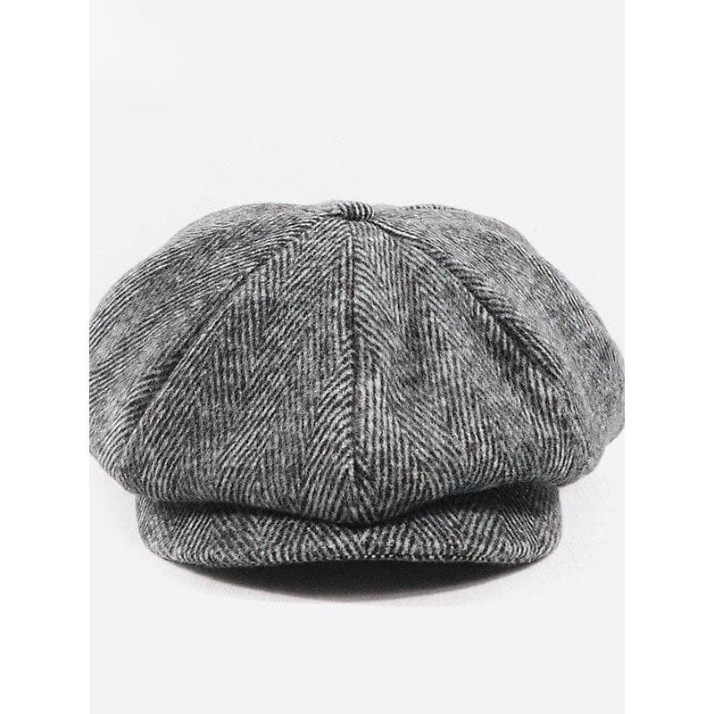 Outono inverno novos produtos chapéu octogonal feminino britânico Retro Newsboy chapéu masculino pintor chapéu grande ci