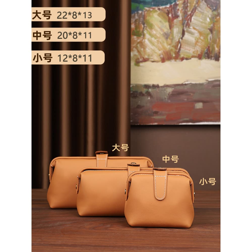 Primeira camada de couro bolsa de curta distância negócios viagem saco de higiene pessoal masculino couro genuíno saco c