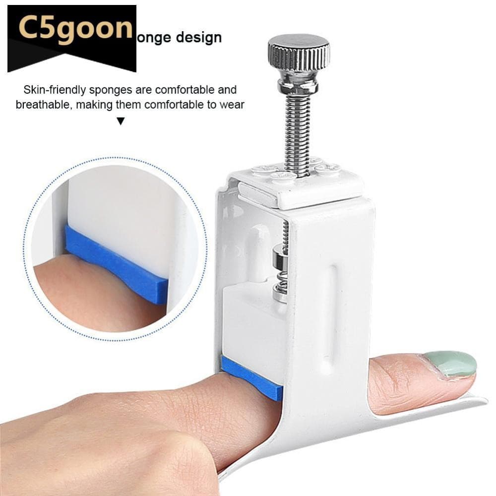 C5GOON Alisador De Dedo Tala Suporte De Articulação Cinta Médica Máquina De Reabilitação Mão Artrite Lesão Titular Fixad