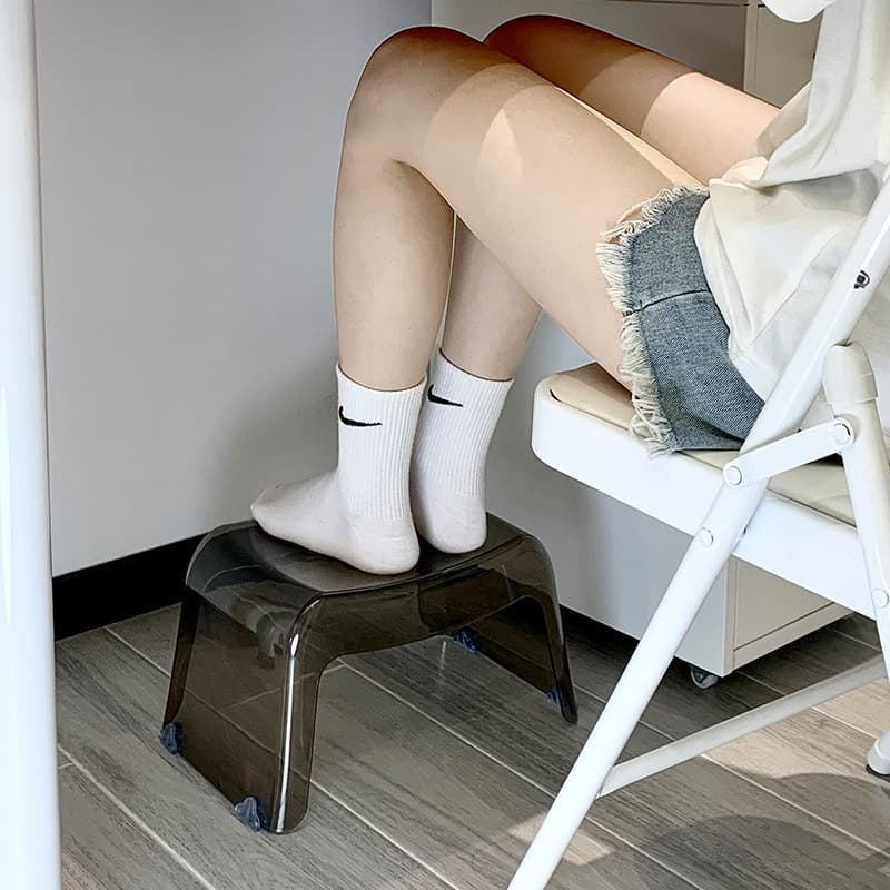 Apoio para os pés do local de trabalho de escritório, ferramenta útil sob a mesa, Pedal, apoio para os pés, Anti-deforma
