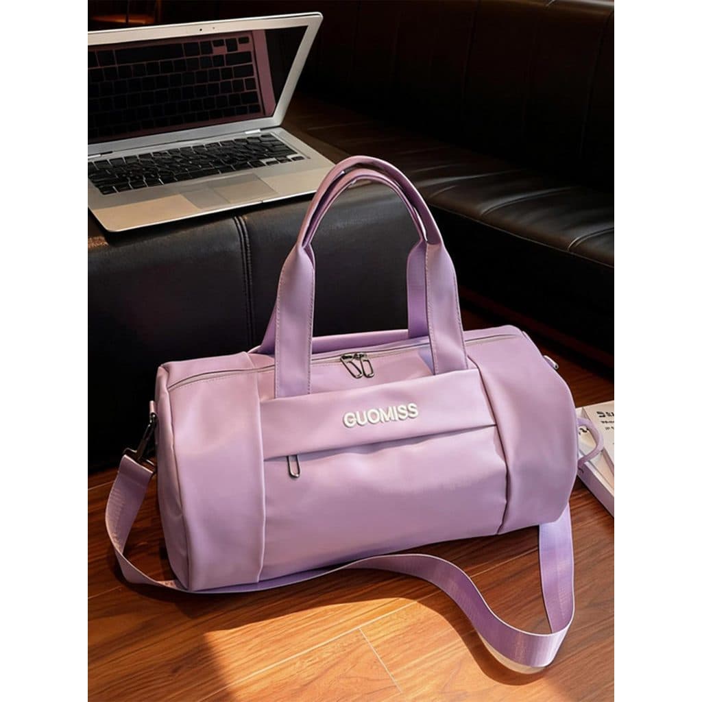 Nova bolsa de viagem de grande capacidade, leve, Casual, portátil, bolsa de ombro, separação seca e molhada, academia, b