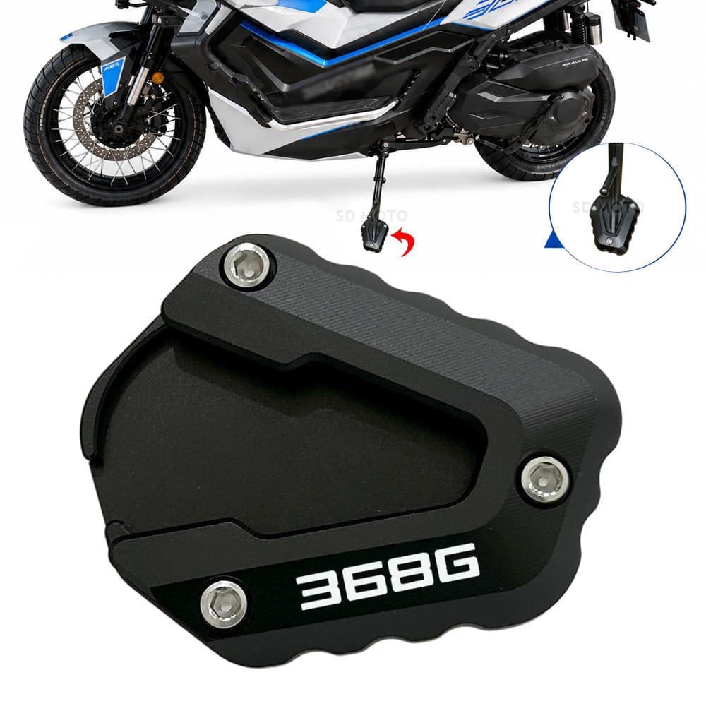 Acessórios Da Motocicleta CNC Alumínio Para ZONTES 368G 368 G ZT368G Suporte Lateral Ampliar Placa Kickstand Extensão 36