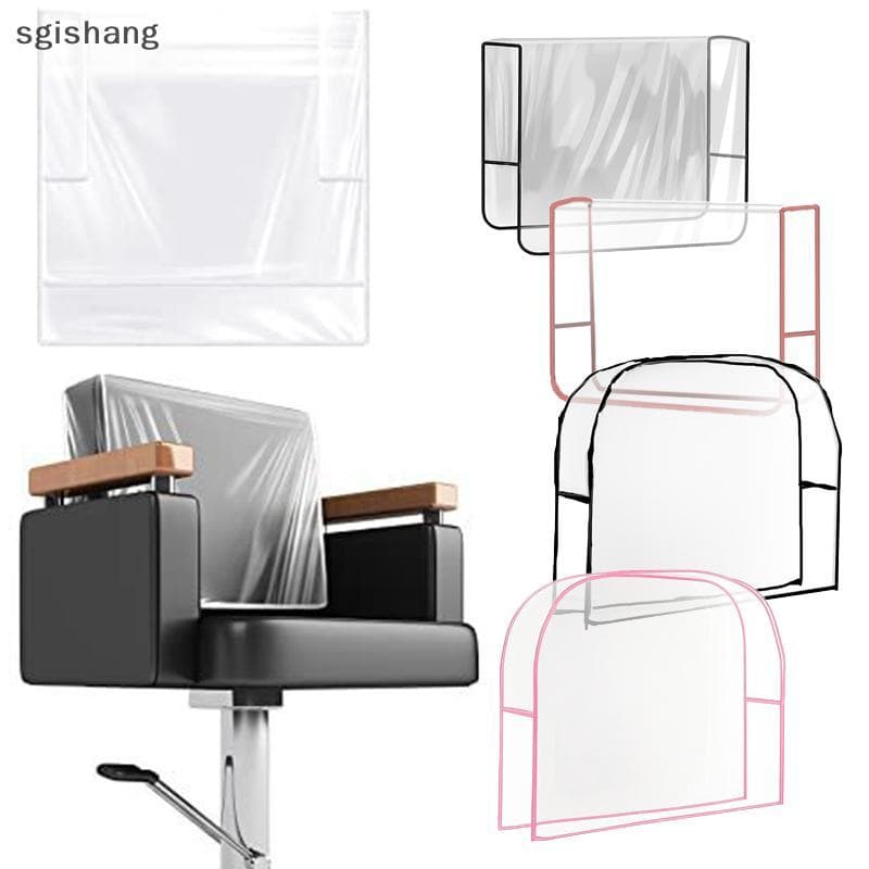 sg 1 Pçs Capa De Cadeira De Salão De Beleza PVC Claro Capas Cabeleireiro Protetores Universais À Prova Dwaterproof Água