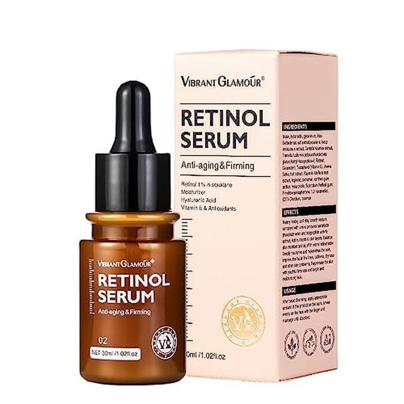 Soro Facial Antienvelhecimento De Retinol , Essência Anti-Envelhecimento Hidratante , Firmador , Desbotamento De Linhas