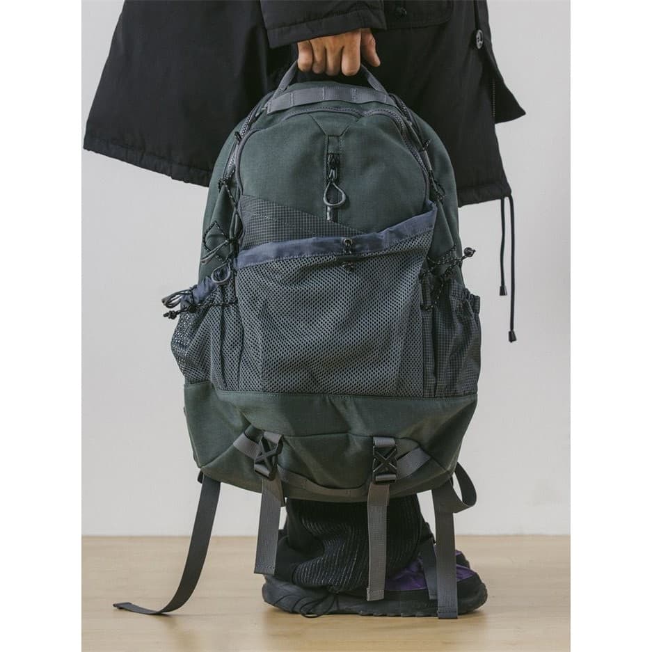 Estilo coreano estilo funcional masculino feminino multifuncional grande capacidade saco de escalada ao ar livre viagem