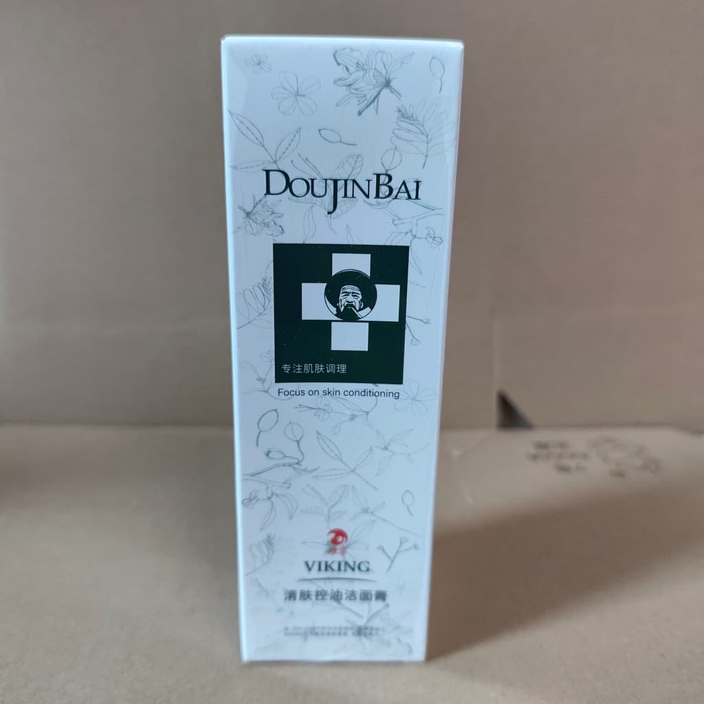 Genuíno Viking acne limpeza controle de óleo creme de limpeza 80g acne leite limpeza Facial limpador controle ól