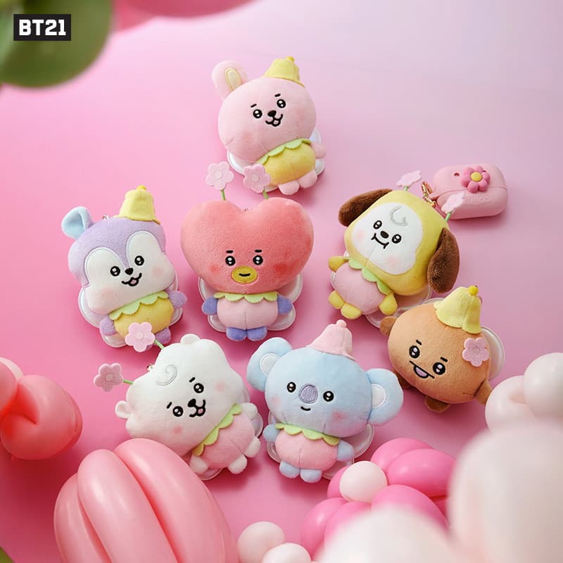 Chaveiro de Pelúcia Kpop BTS BT21 da Nova Série Primavera 2025
