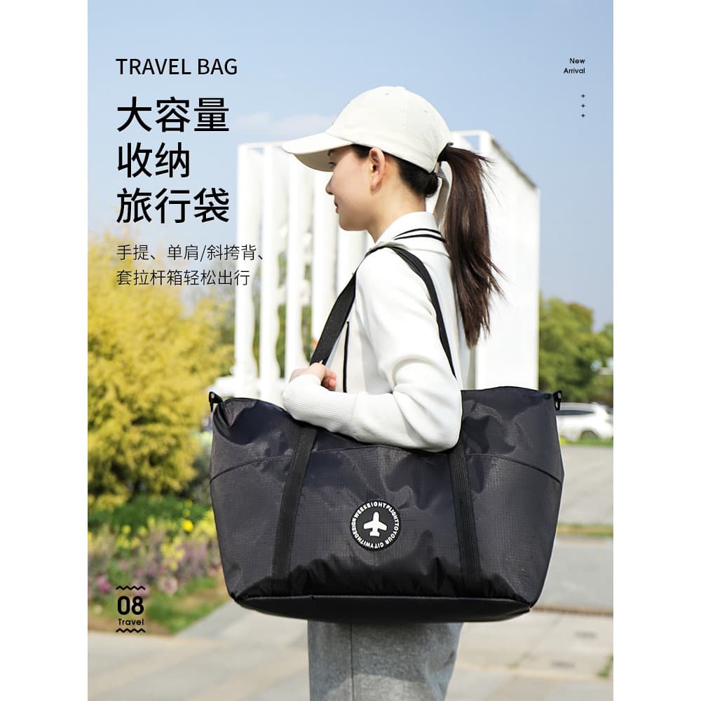 Saco de armazenamento de viagem à prova dwaterproof água roupas organizador saco embalado saco de roupas portátil grande