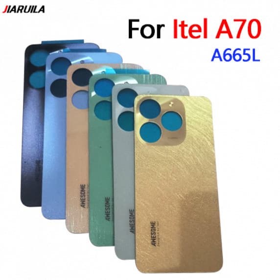 Para Itel A70 A665L Voltar Bateria Capa Caso Peças De Reparo