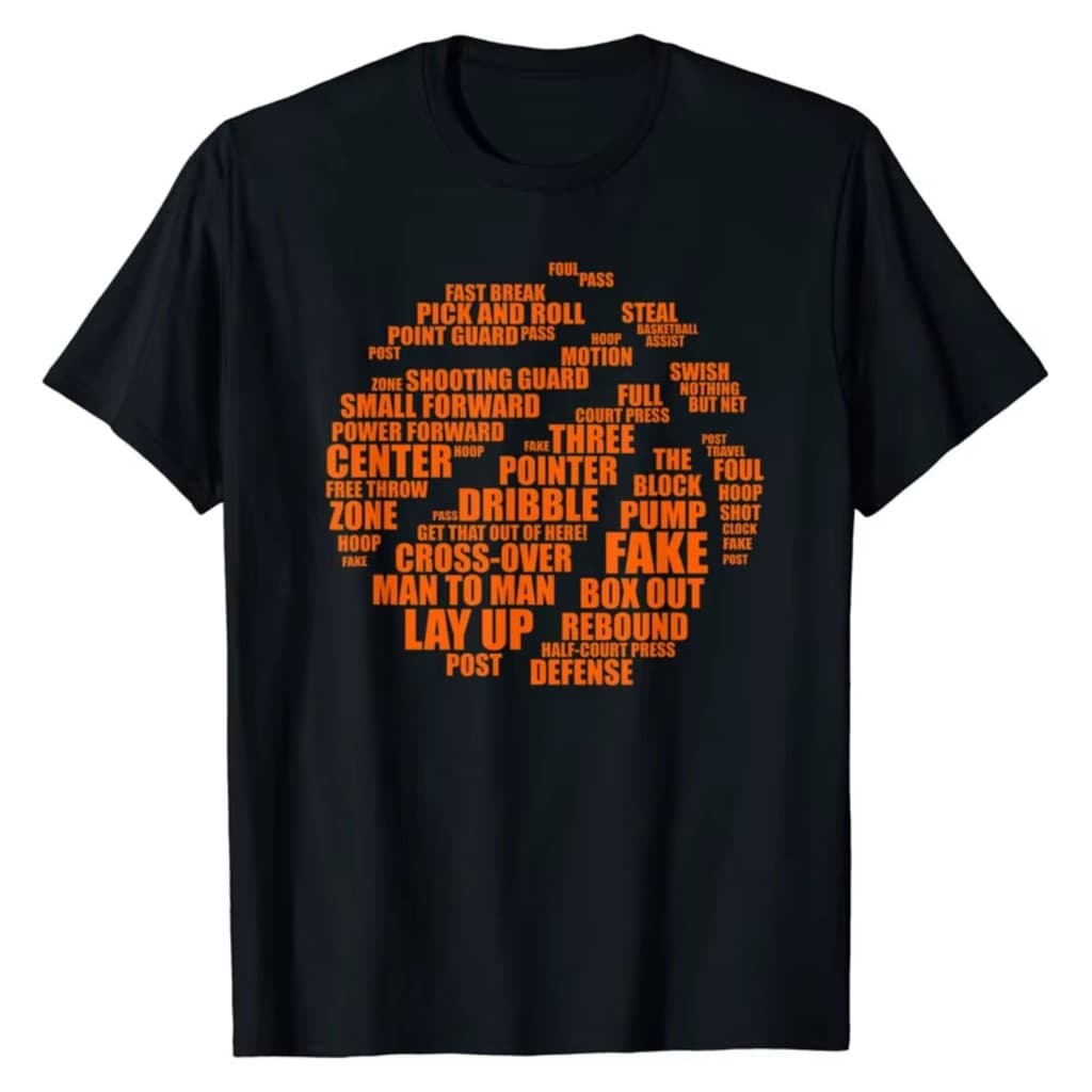 Camiseta Bola de Basquete Camisa Algodão Premium Blusa Unissex P ao G3 Plus Size Envio Imediato