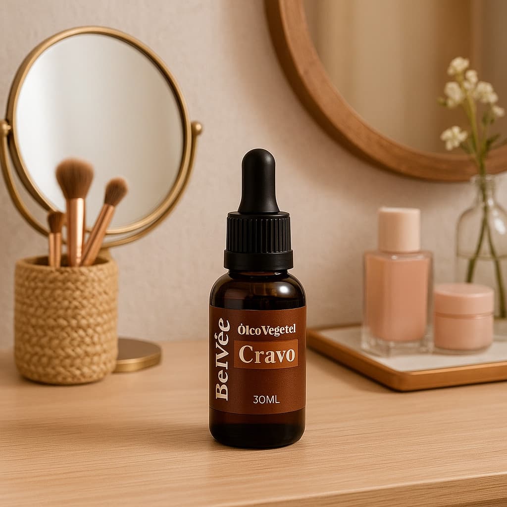 Oleo Vegetal de Cravo 30ml 100% Natural Hidrata