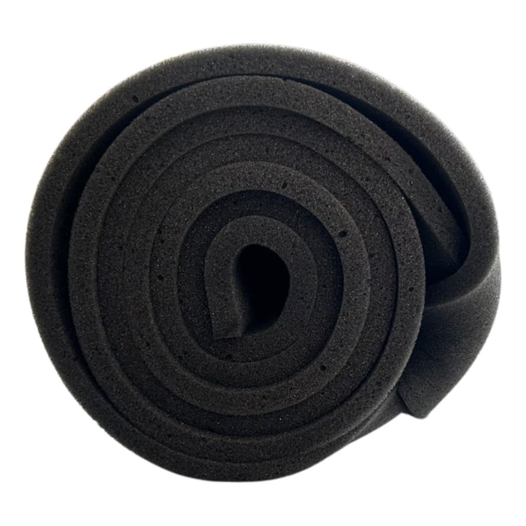 Espuma Em Metro Rolo D28 Preta 1,90m X 50cm E 1cm Espessura