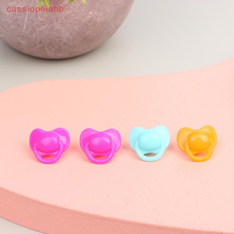 (cassiopeiahb) 20 Peças Chupeta De Boneca Em Miniatura Expressão Acessórios Brinquedos De Plástico Playhouse Casa Infant
