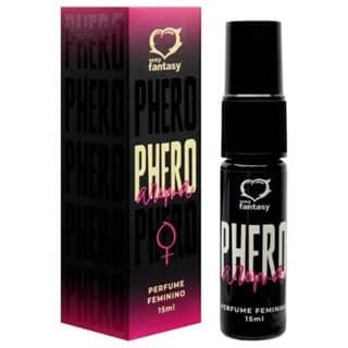 Perfume Afrodisíaco  Phero Feminino 15ml Aroma Marcante
