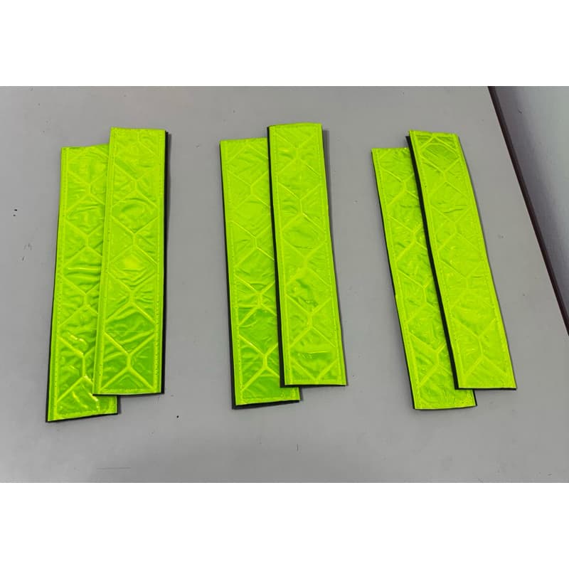 kit 3 pares de faixa refletivas para colete tático modular