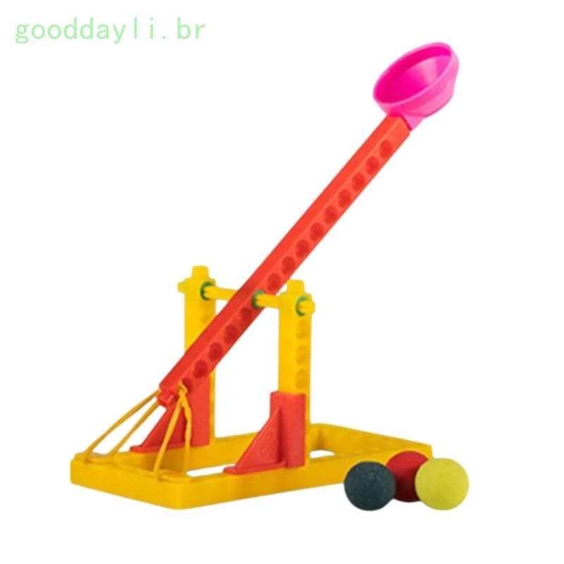 GOO Catapulta Brinquedo Conjunto Trebuchet Catapultas Modelo Kits Experimento Científico Auxiliares Ensino Haste Para