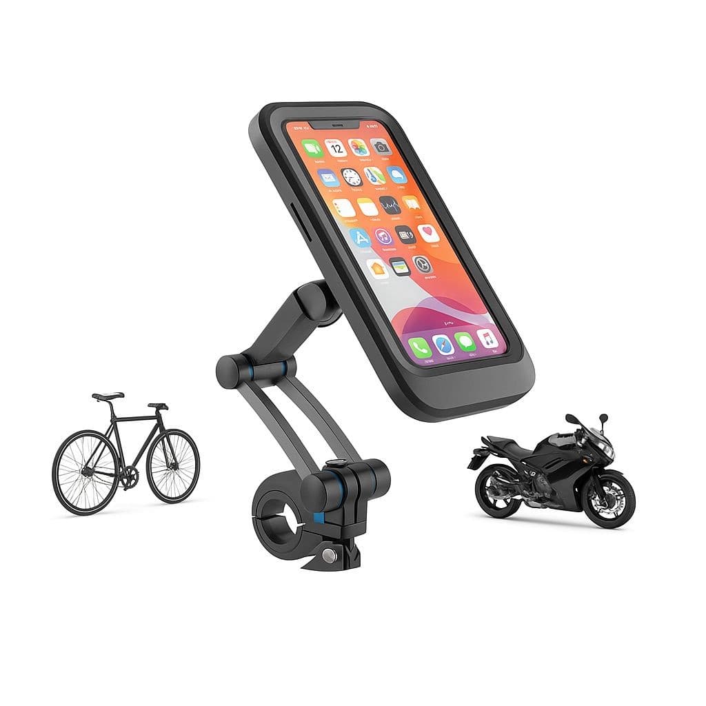 Suporte Case Capa Celular P Bike Moto Prova D'agua Magnetico