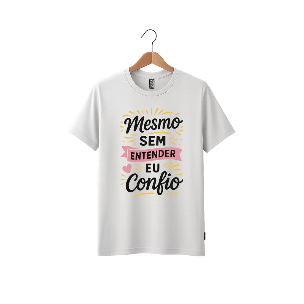 Camisa Cristã Evangélica Blusa Camiseta Gospel Estampada Algodão