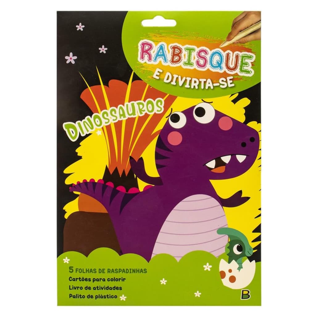 Rabisque e Divirta-Se! Dinossauros - Todolivro
