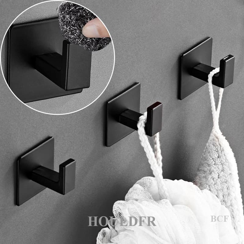 HOULDFR Quadrado Roupas Robe Ganchos Cabide , Resistentes Para Casaco , Banheiro , Sala De Estar , Hotel , Cozinha , Gar
