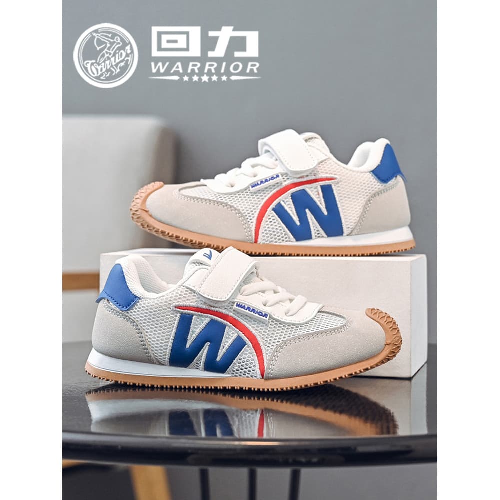 Puxar para trás sapatos infantis meninos respirável sapatos esportivos 2026 primavera verão novo estilo crianças branco