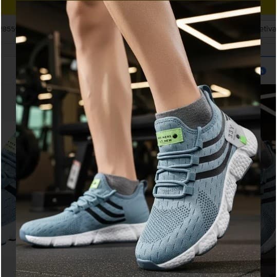 Tenis Malha Masculino Feminino Homem Mulher Caminhada Esporte Academia Treino Envio Full Xpress