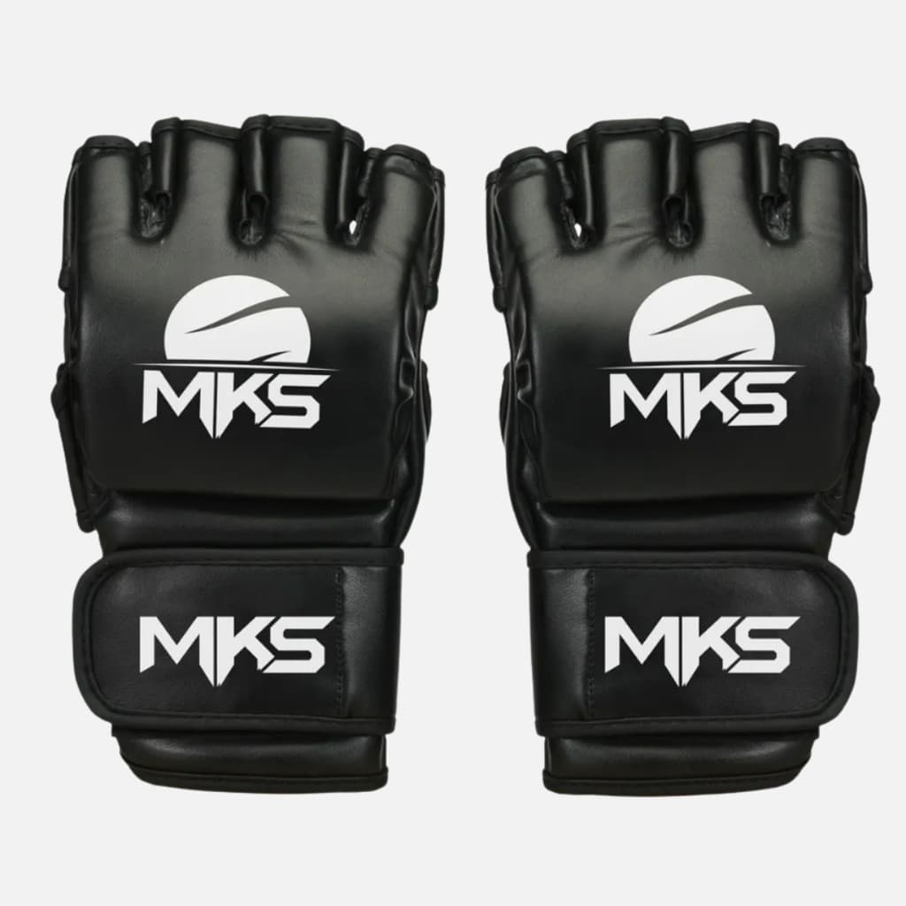 Luva MMA Preta Profissional MKS