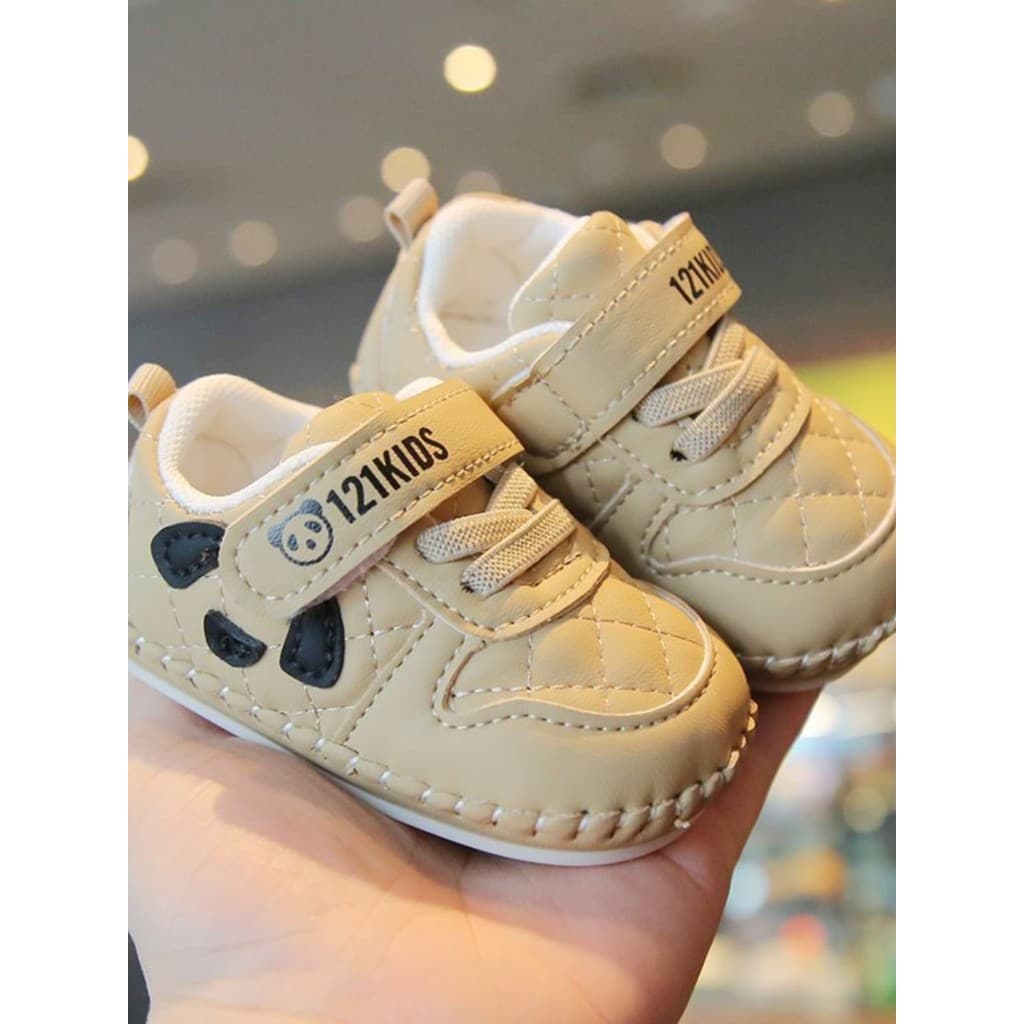 Bebê de sola macia da criança sapatos outono inverno estilo bebê menino antiderrapante interior costurado sapatos Velcro